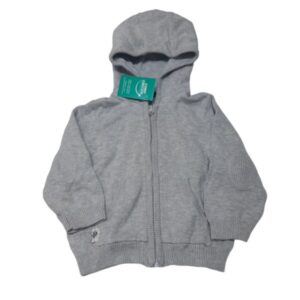 CAMPERA LANITA GRIS CAPUCHA KIABI T9M