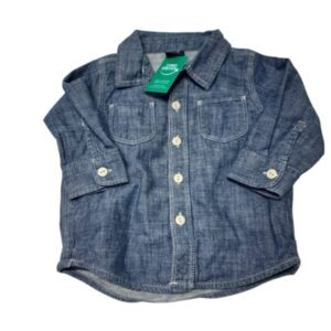 CAMISA JEAN GAP T6/12M