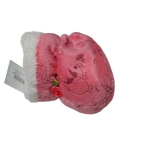 PANTUFLAS DE BB PELUDITAS ROSA ANIMALITOS
