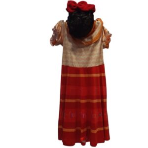 DISFRAZ PRINCESA MADRIGAL ENCANTO VESTIDO+PELUCA + COLLAR 120 T8 AP