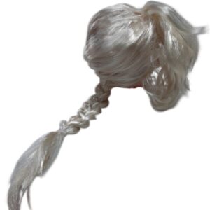 PELUCA RUBIA TRENZA