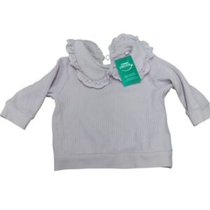 BUZO FINO LILA CUELLO NAME IT T1/2M