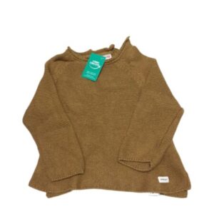 BUZO TEJIDO VERDE ZARA T6/9M