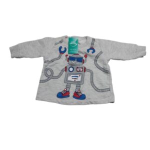 BUZO ALG GRIS ROBOT FORFUN P T6M AP