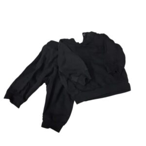 CONJ BUZO Y PANT GRIS OSCURO H&M T2/4M
