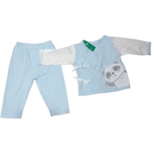 CONJUNTO PANT BATITA CELESTE BCO OSITO T0/3M AP