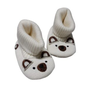 PANTUFLAS BEIGE OSITO TEDDY BOOM T0/6M