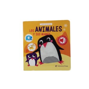 LOS ANIMALES Y SUS MAMAS CON SONIDOS Y TEXTURAS det borde