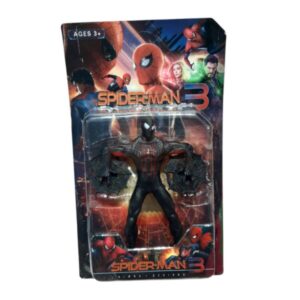 MUÑECO SPIDERMAN ROJO/NEGRO EN CAJA