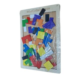 TETRIS DE MADERA SOBRE PLACA PUZZLE