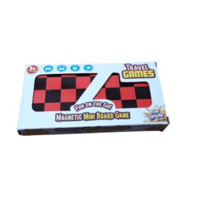 JUEGO IMANTADO ROJO NEGRO DAMAS