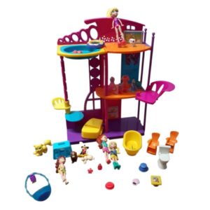 CASITA POLLY POCKET CON ACCESORIOS