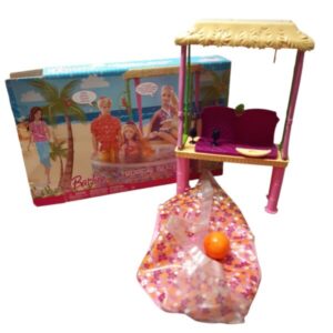 PISCINA BARBIE FALTA ARITO LORO DET HULE