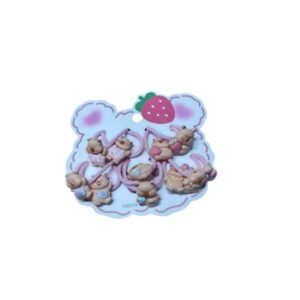 SET DE 5 GOMITAS PARA EL PELO CAPIBARA NUEVO