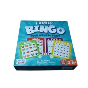 FAMILY BINGO EN INGLES 3/6AÑOS