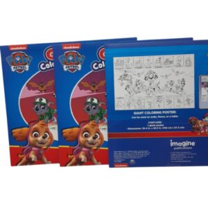 LAMINAS PARA COLOREAR PAW PATROL 100X67