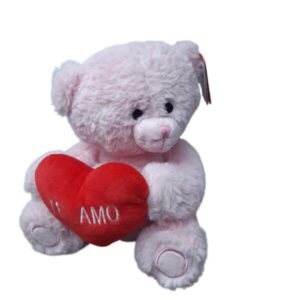 OSO ROSADO CORAZON TE AMO PHI PHI