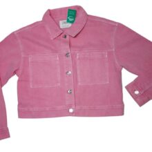 CAMPERA DE JEAN ROSADA ZARA T13/14