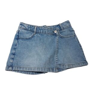 POLLERA SHORT JEAN CLARITO ZARA T10