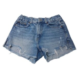 SHORT JEAN TIPO ROTO DEFLECADO ZARA T10