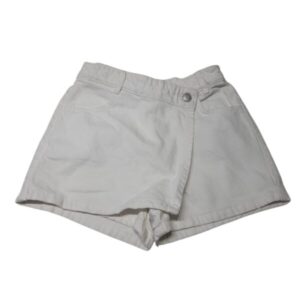 SHORT POLLERA JEAN BLANCO ZARA T11/12