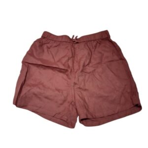 SHORT COLOR LADRILLO MOÑITA H&M T7/8