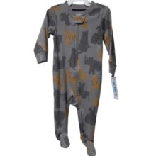 PIYAMA ALG GRIS ANIMALES CARTERS T6M NUEVO