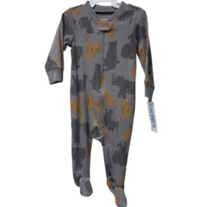 PIYAMA ALG GRIS ANIMALES CARTERS T6M NUEVO