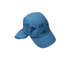 GORRO CON VISERA CELESTE SURF TABLA TAPA CUELLO CON PROTECCION UV NUEV
