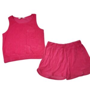 CONJ.MUSCULOSA SHORT PLUSH FUXIA H&M T8/9