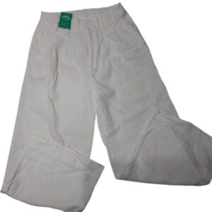 PANTALON LINO BLANCO ZARA T10 peq manchita