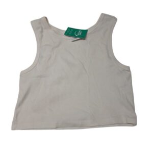 MUSCULOSA TOP CREMITA ZARA T9/10