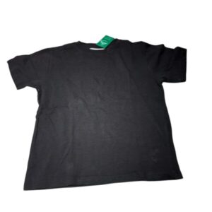 REMERA GRIS OSCURO LISA ZARA T7