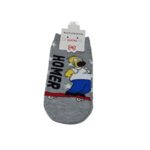 MEDIAS ZOQUETE GRIS SIMPSON
