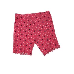 CALZA CORTA FUCCIA CORAZONES BCO AZUL ROSA CARTERS T18M