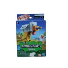 JUEGO LANZADOR NERF ESTILO LEGO MINECRAFT CHICKEN