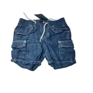 SHORT DE JEAN CARGO CUERDAS BCAS GAP T6/12M