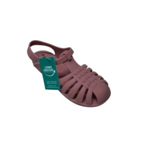SANDALIA DE GOMA ROSA KARMENBOO T28 roce manch