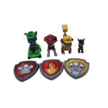 BOLSA CON 3 PERRITOS PATRULLA CANINA MAS BEBE PAW PATROL