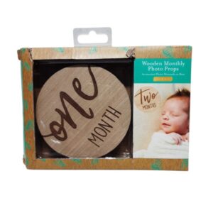 SET PARA FOTOS MESES DEL BEBE EN MADERA