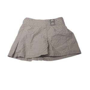 POLLERA BEIGE TABLEADA HEBILLAS TOUGHSKINS T24M