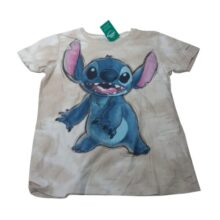 REMERA BEIGE STITCH DISNEY T11/12