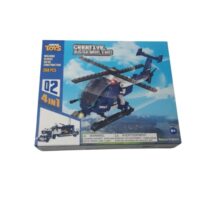 HELICOPTERO SIMIL LEGO MINISO 268 PIEZAS