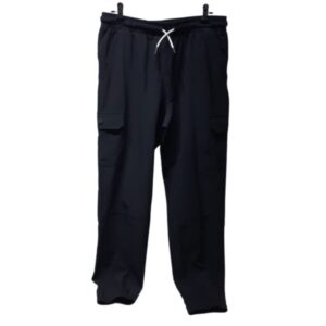 PANTALON TELA AVION NEGRO PUÑOS OLD NAVY T14