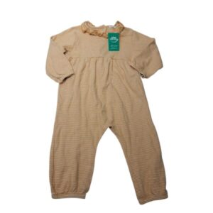 PIYAMA ALG ENTERO RAY BEIGE BLANCO BENETTON T12M AP