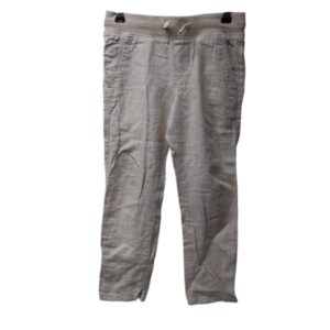 PANTALON LINO BEIGE H&M T6/7