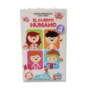 JUEGO DE CARTAS INFANTILES CUERPO HUMANO DET CAJA