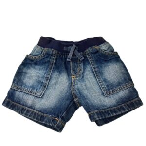 SHORT JEAN PRETINA AZUL GYMBOREE T6/12M  PRETINA DEC