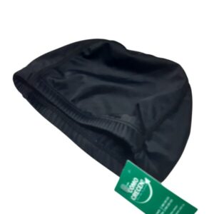 GORRO PARA PISCINA NEGRO LISO
