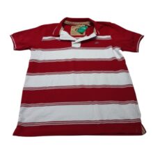 REMERA ALG FRANJAS ROJAS BCAS CUELLITO ANCHOR BLUE T18 T14APROX